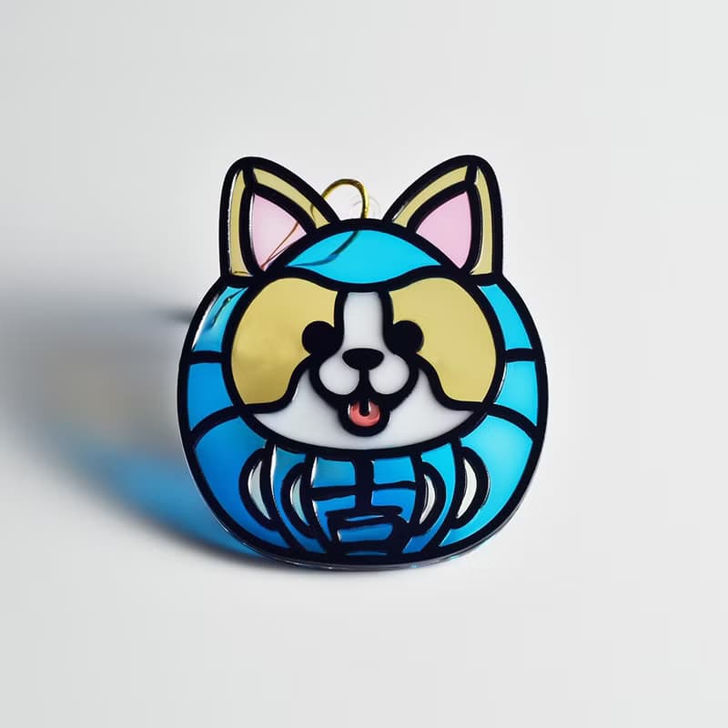 動物達摩(哥基) 掛飾 l 蛇年 福貼 揮春 春聯 招財貓 招福貓