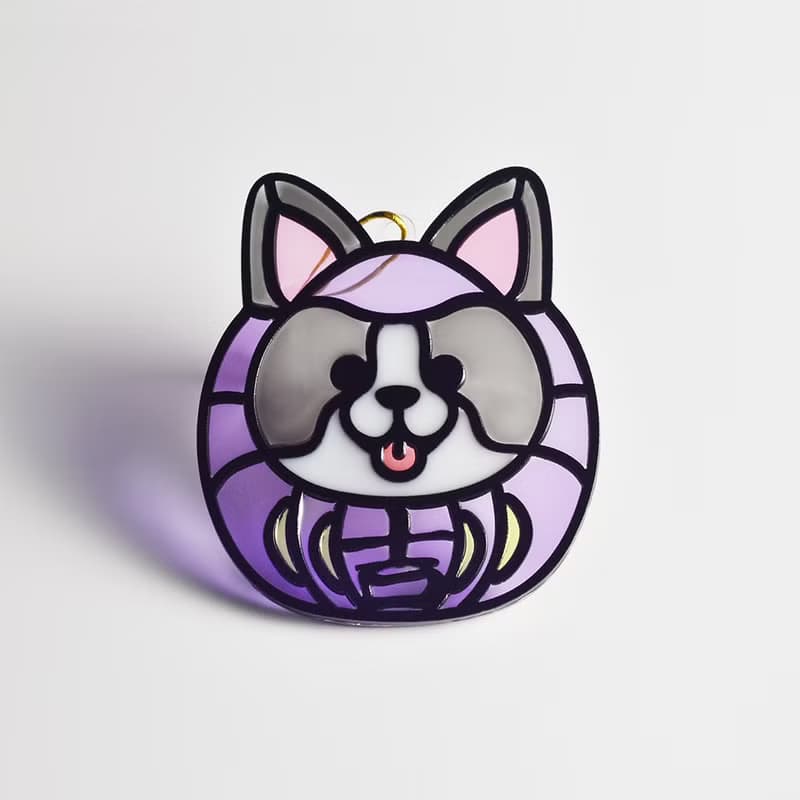 動物達摩(哥基) 掛飾 l 蛇年 福貼 揮春 春聯 招財貓 招福貓