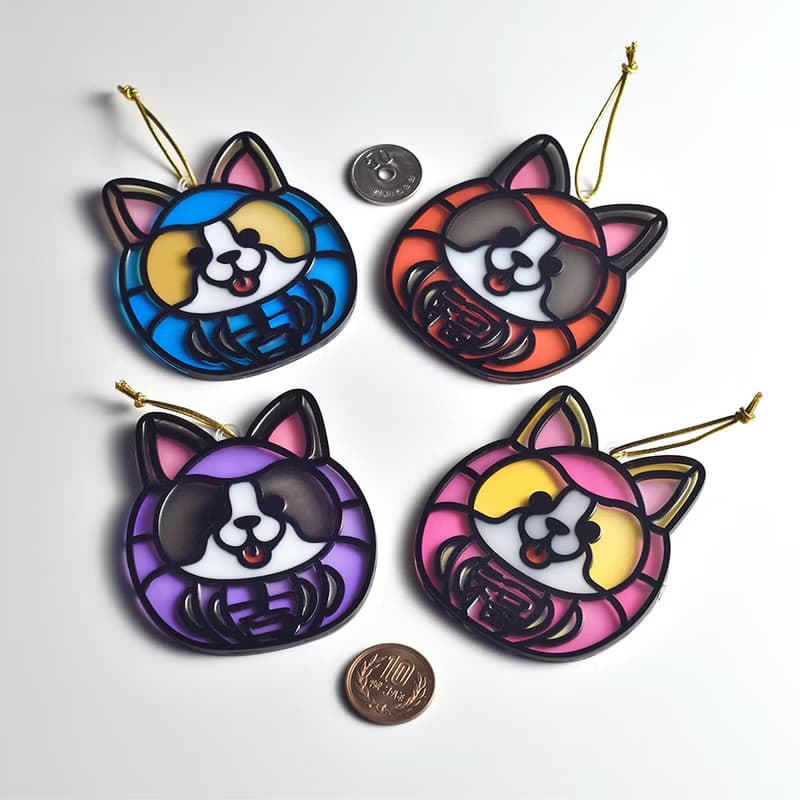 動物達摩(哥基) 掛飾 l 蛇年 福貼 揮春 春聯 招財貓 招福貓