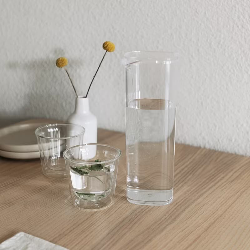 新品-日本KINTO OVA 冷水壺 1L -透明