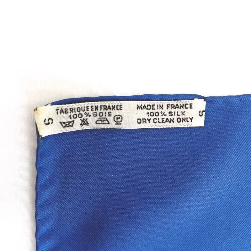 【日本直送 中古美品】エルメス HERMES スカーフ カレ 90 大判スカーフ 正方形 AUX CHAMPS フィールドへ フラワー タッセル シルク