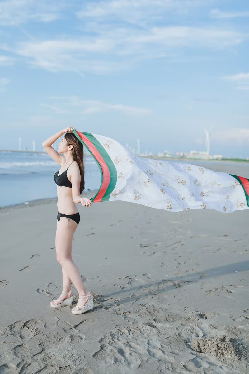 unni流蘇長絲巾 遮曬 擋風 披肩 scarf 圍巾 保暖 保暖 絲巾圍脖