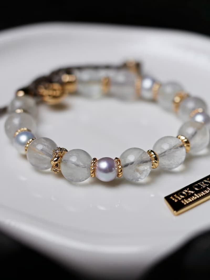 樸石系列 特雷維 拉絲綠螢石 天然珍珠