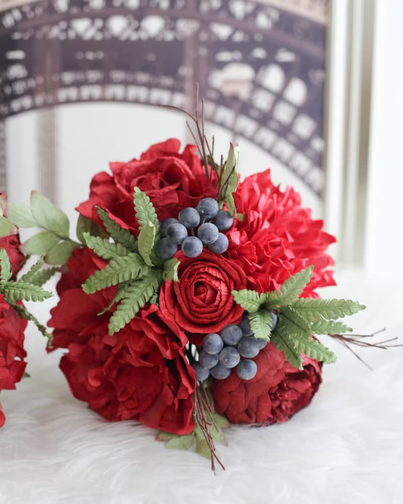 POISON APPLE | Handmade Mini Flower Bouquet