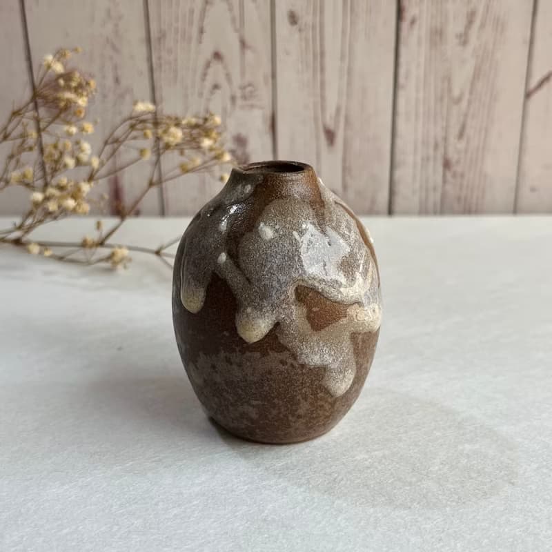 惑星。手工陶瓷迷你花瓶 花器 擴香瓶 精油瓶 陶藝 母親節禮物