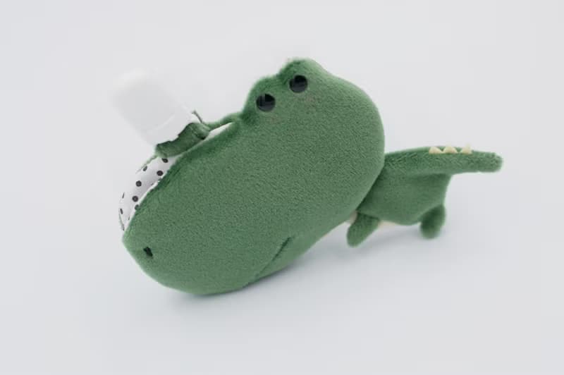 Bucute綠恐龍護身符.御守套.平安符袋/寶寶專用/手工製作/彌月禮物