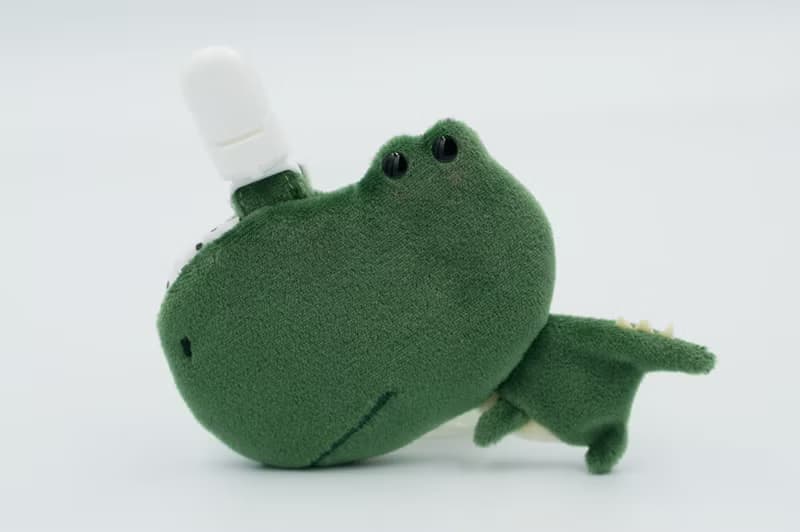 Bucute綠恐龍護身符.御守套.平安符袋/寶寶專用/手工製作/彌月禮物