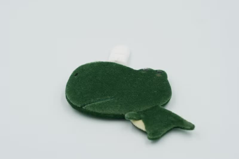 Bucute綠恐龍護身符.御守套.平安符袋/寶寶專用/手工製作/彌月禮物