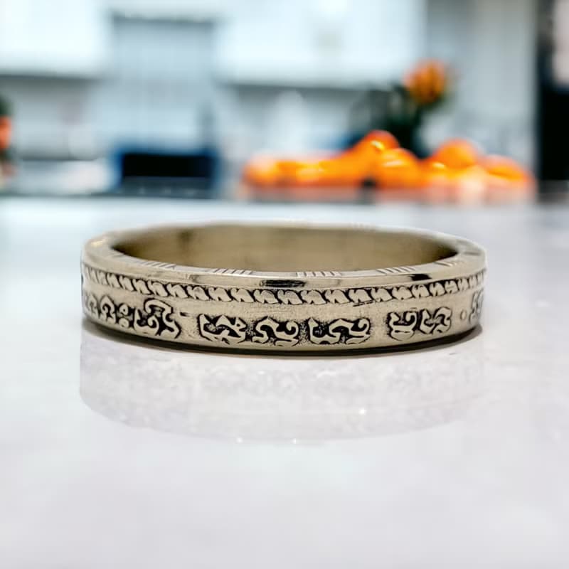 Cambodia Coin Ring 500 riel 1994, Cambodia Ring Man, Coin Ring Cambodia