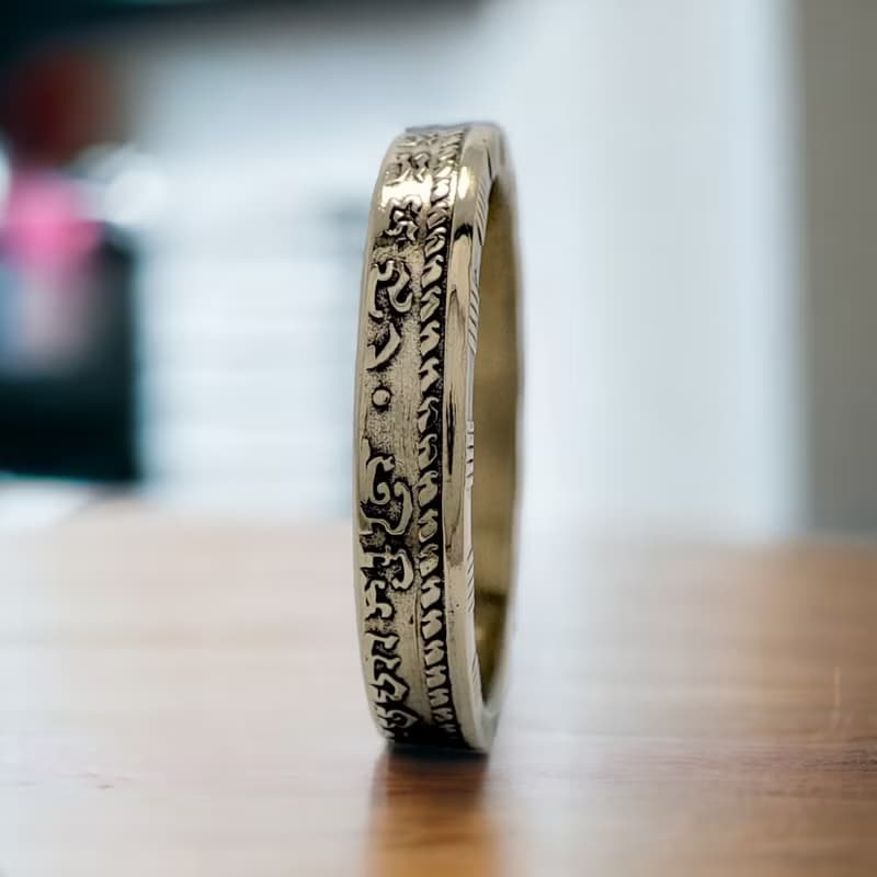 Cambodia Coin Ring 500 riel 1994, Cambodia Ring Man, Coin Ring Cambodia