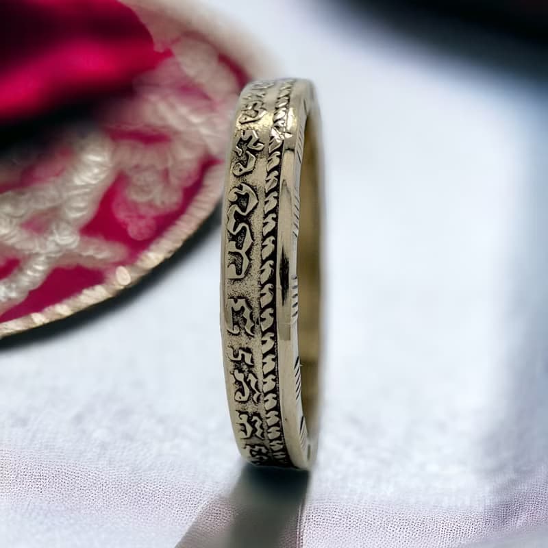Cambodia Coin Ring 500 riel 1994, Cambodia Ring Man, Coin Ring Cambodia