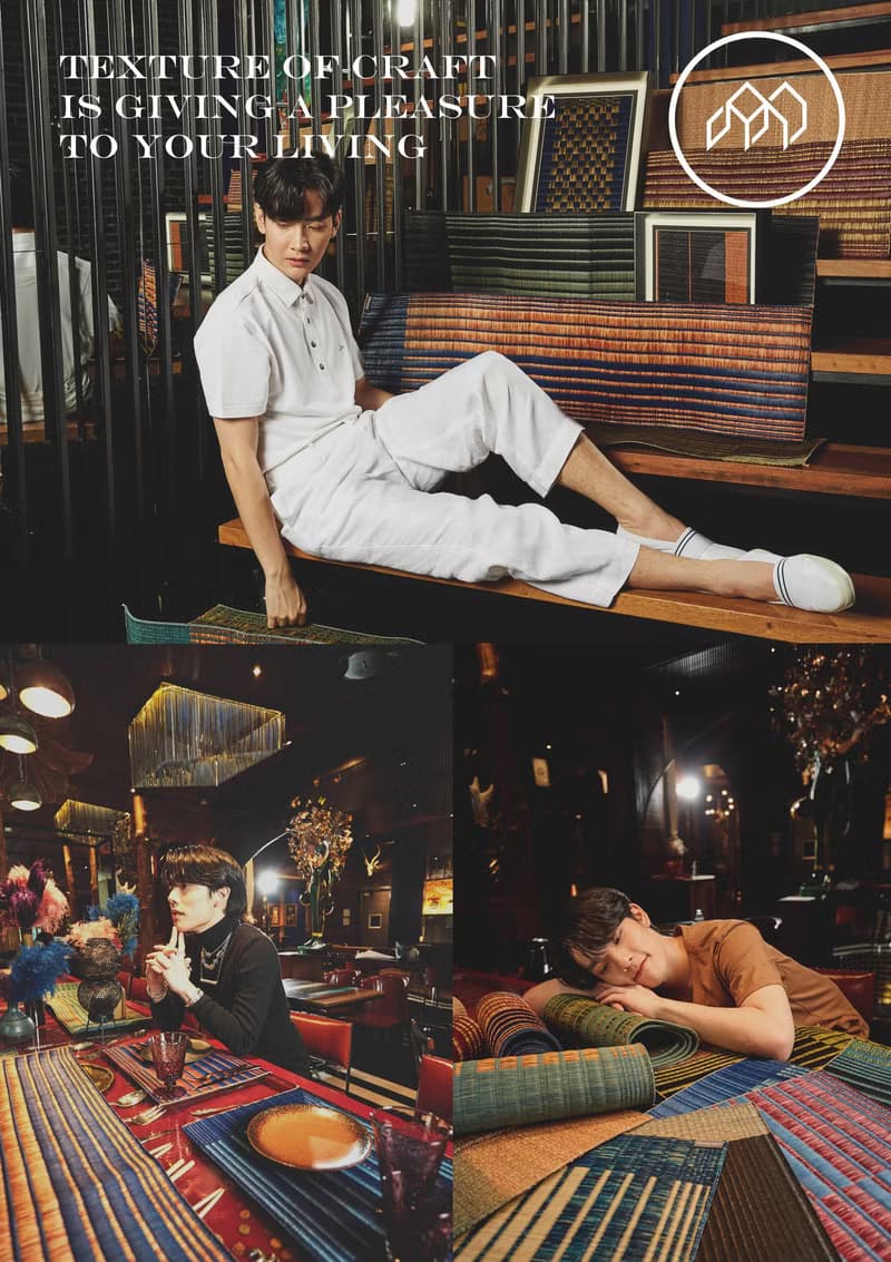 Set 2, Indigo Housewarming, Home Gifts, placemat, table mat, jute platemat