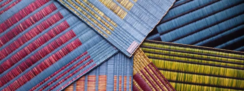 Set 2, Indigo Housewarming, Home Gifts, placemat, table mat, jute platemat