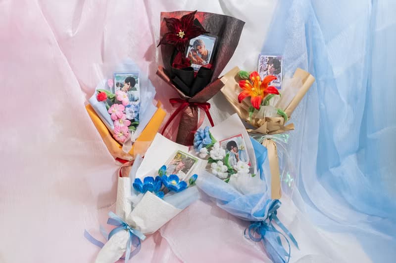 獵人小姐的婚約 徹骨之愛 主題概念手作毛根花束贈1ml Evol試香瓶