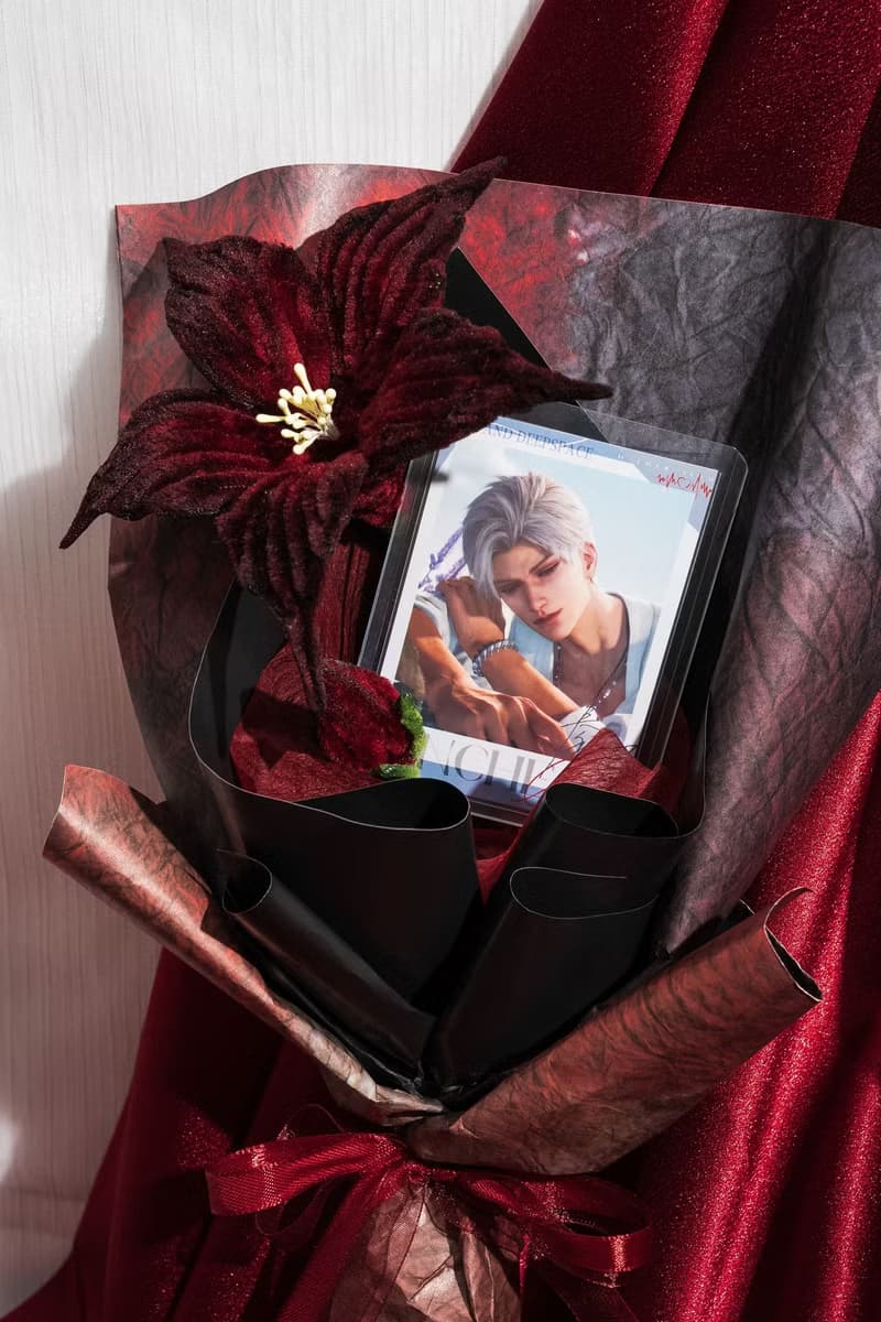 獵人小姐的婚約 徹骨之愛 主題概念手作毛根花束贈1ml Evol試香瓶