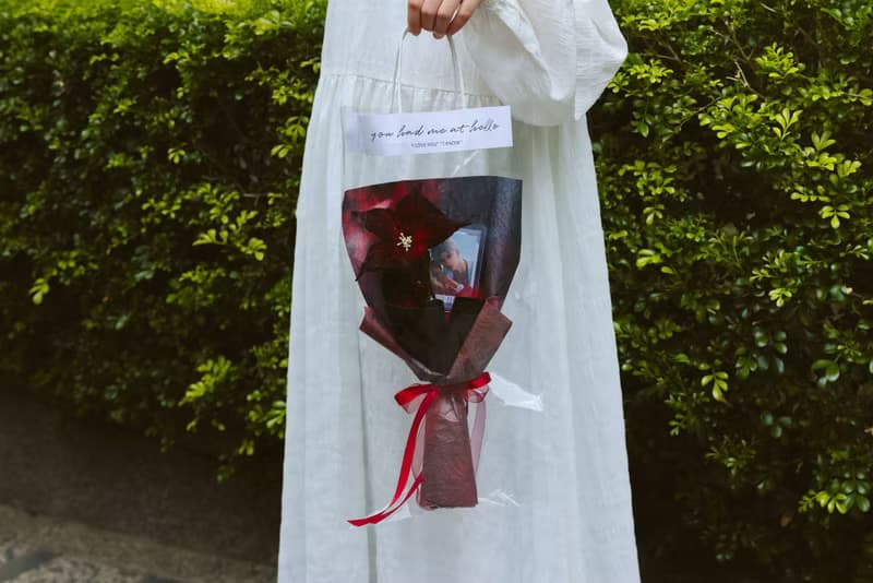 獵人小姐的婚約 徹骨之愛 主題概念手作毛根花束贈1ml Evol試香瓶