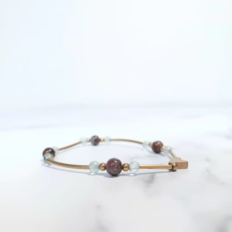 【星球】彼得石/螢石/日本製蠶絲線/好穿戴/去除負能量