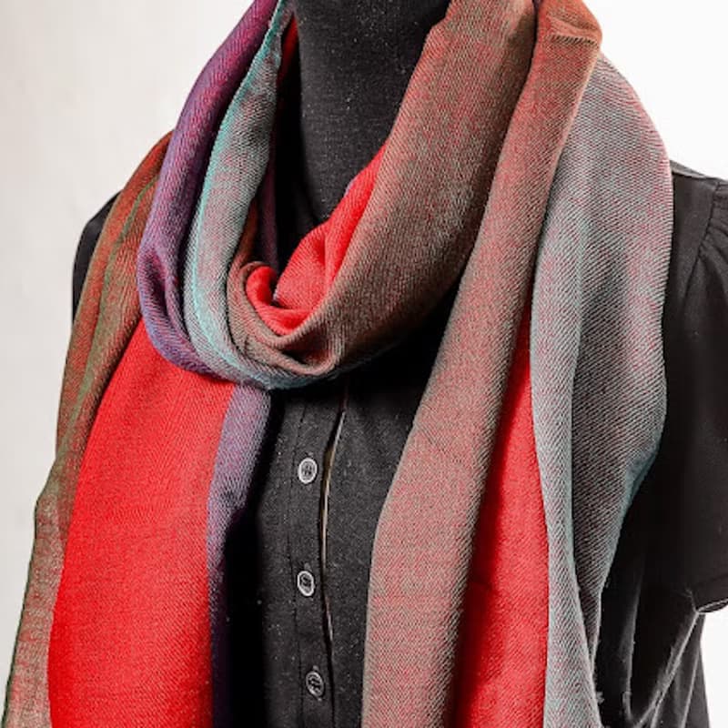 【Cashmere羊絨圍巾/披肩】100%羊絨 蒼林暖陽 輕柔舒適 四季適用