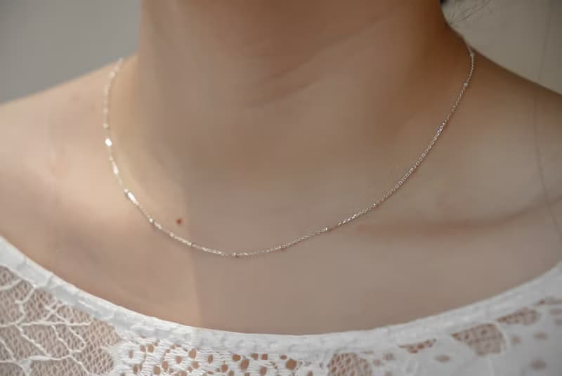 SATELLITE 無感小細珠項鍊-單層/雙層 SV925/金/玫瑰金