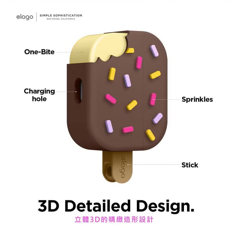 AirPods Pro 夏日雪糕保護套 耳機殼 耳機套