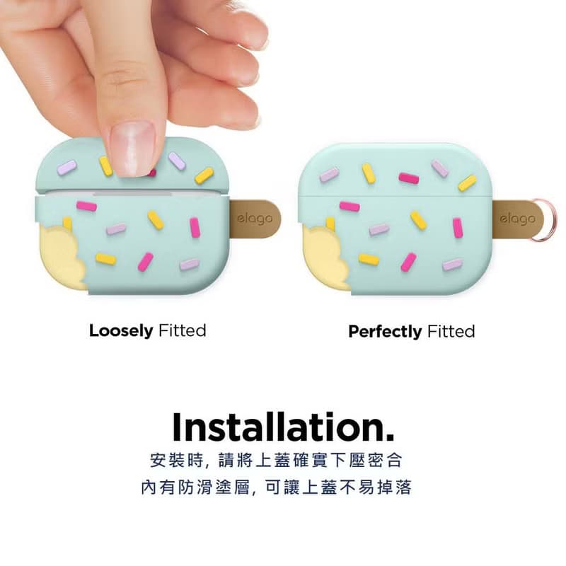 AirPods Pro 夏日雪糕保護套 耳機殼 耳機套