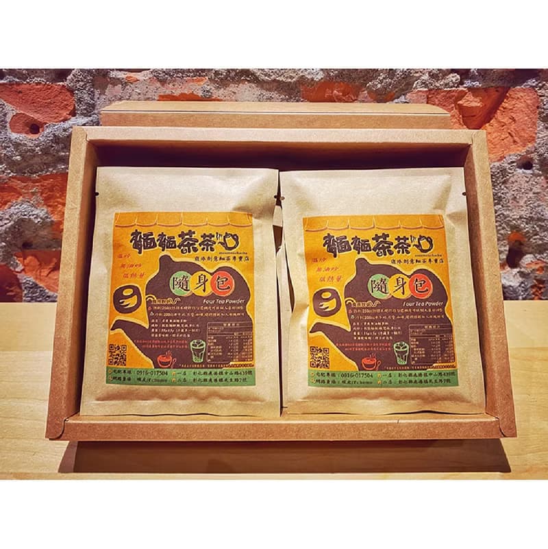 【麵麵茶茶】創意麵茶本店 - 麵茶隨身包禮盒十二入