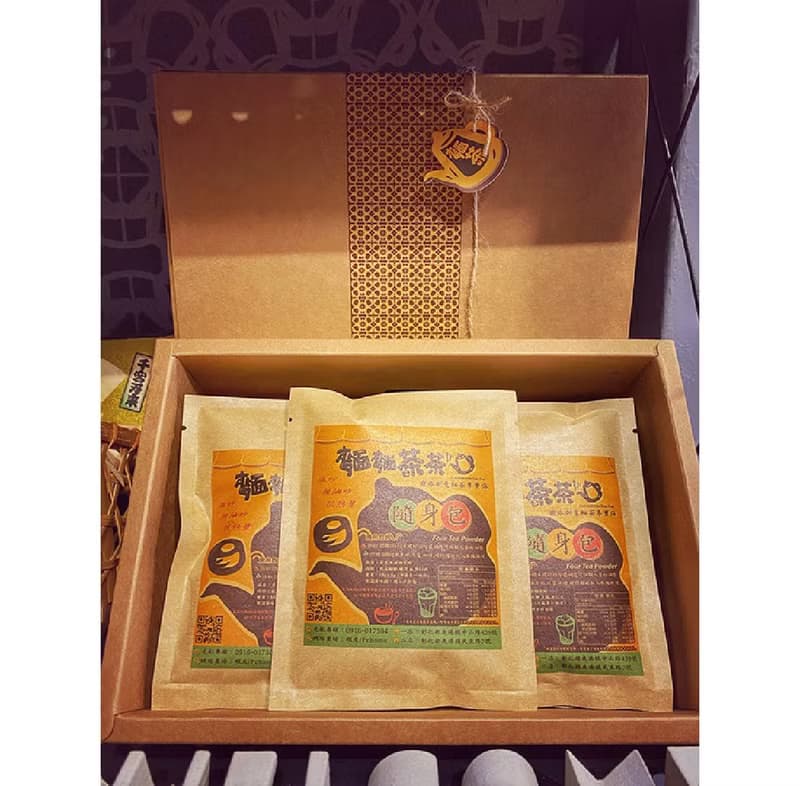 【麵麵茶茶】創意麵茶本店 - 麵茶隨身包禮盒十二入