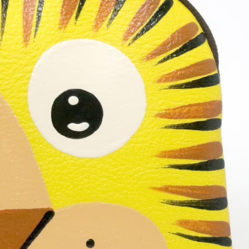 【雙11折扣】Tiger coin purse small synthetic leather bag with zip.various card pocket