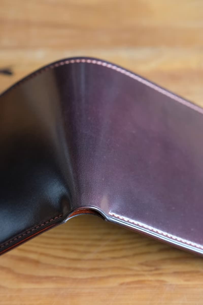 MILDY HANDS - SV01 馬臀皮 短夾 銀包 Horween shell cordovan