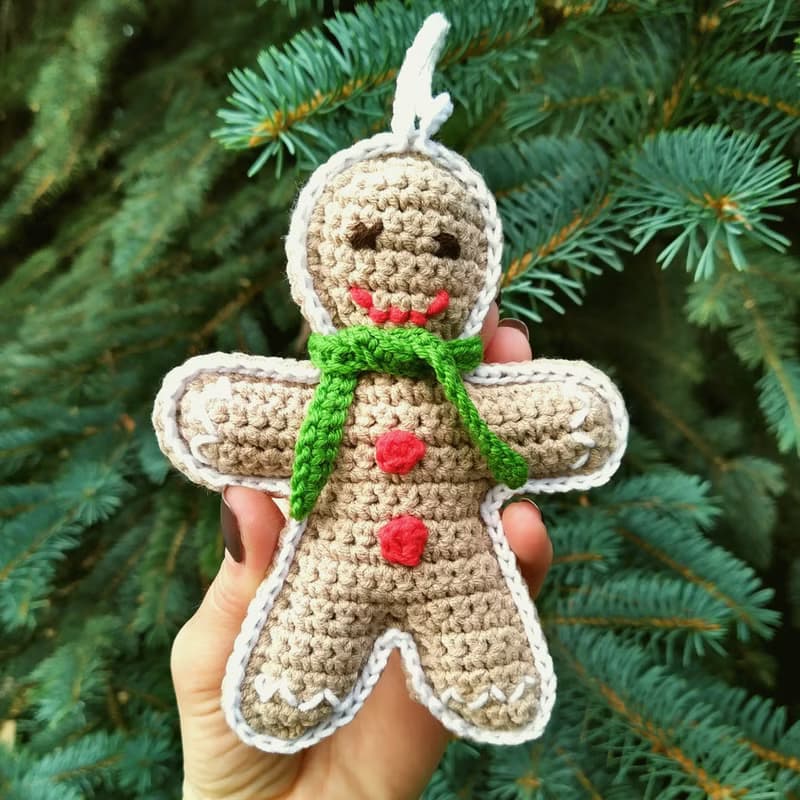 Christmas decorations Gingerbread set of 5 gift ideas, Christmas tree ornaments