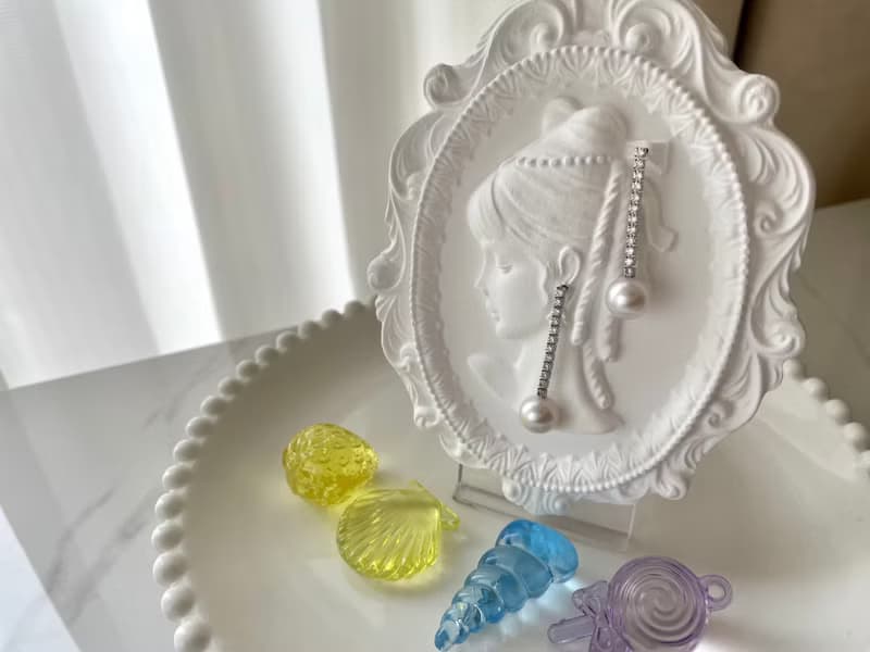 天然海水珍珠 S925銀款 鋯石 鑲嵌 流蘇 耳飾