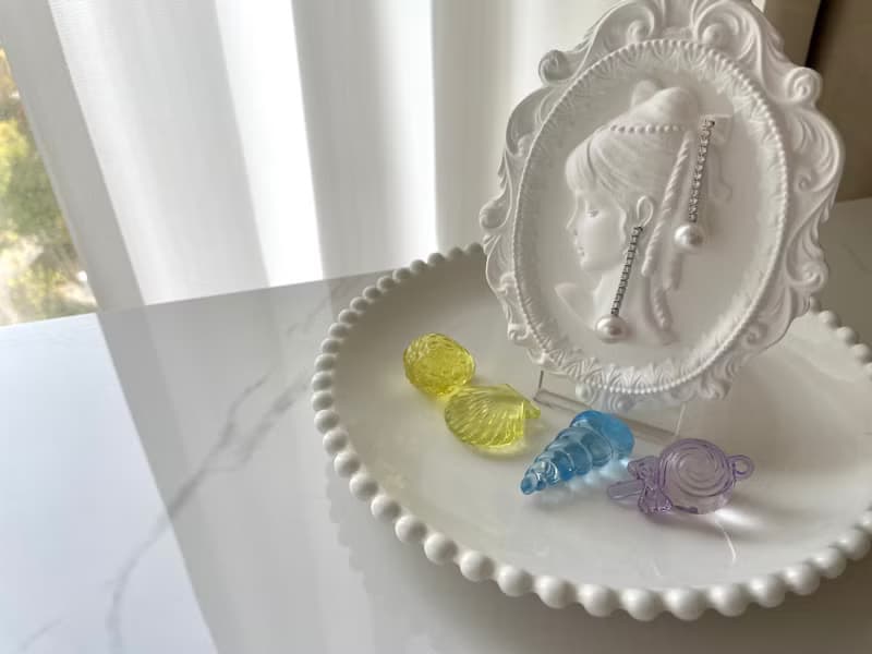 天然海水珍珠 S925銀款 鋯石 鑲嵌 流蘇 耳飾