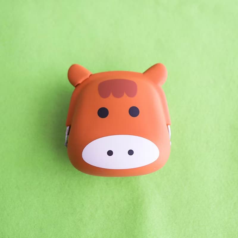 牧場動物造型矽膠口金包  馬 / 乳牛 / 綿羊