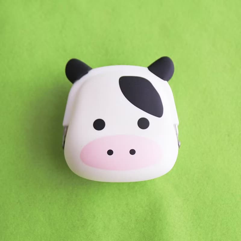 牧場動物造型矽膠口金包  馬 / 乳牛 / 綿羊