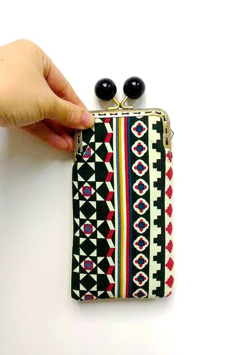 【MY。手作】口金眼鏡包 / 手機包