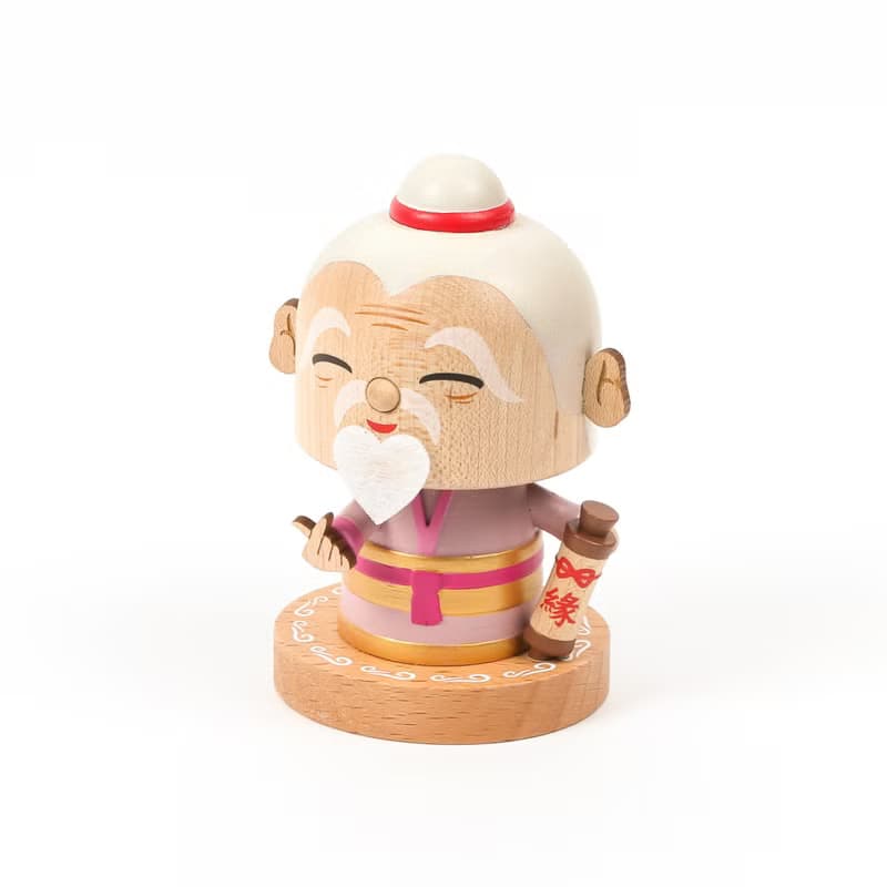 【新年神明】關聖帝君 文昌帝君 月下老人 彈簧搖頭公仔 新年送禮