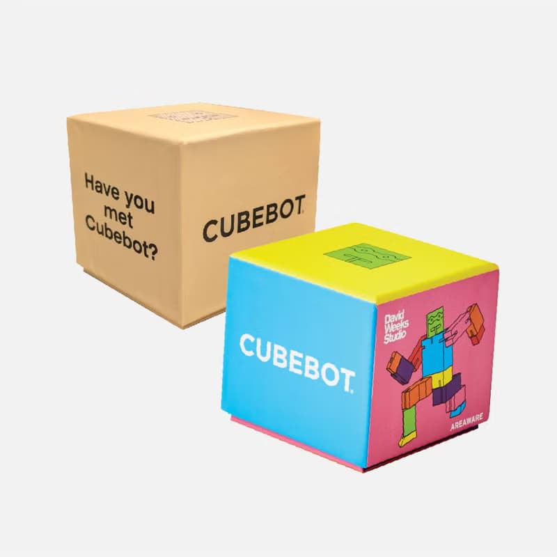 Cubebot 酷比人【經典小型】木製變形積木機器人 益智設計玩具