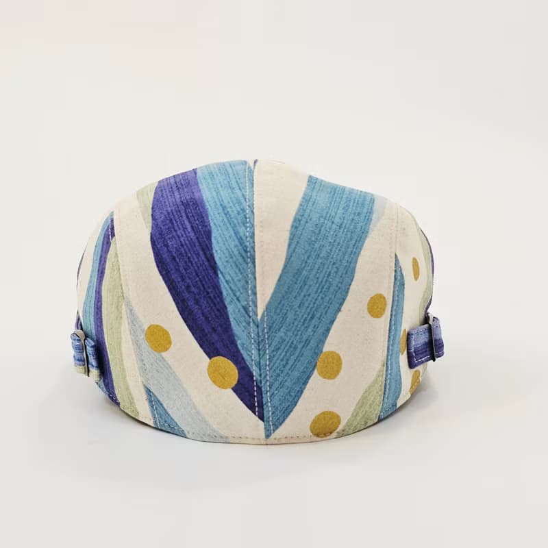 【HiGh MaLi】狩獵帽 | 小偷帽 | 文青藍條紋#日系#搭配#日本布