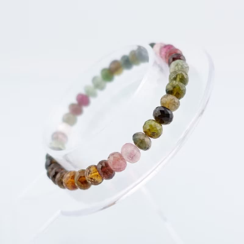 寶麗金珠寶-天然彩色碧璽手鍊