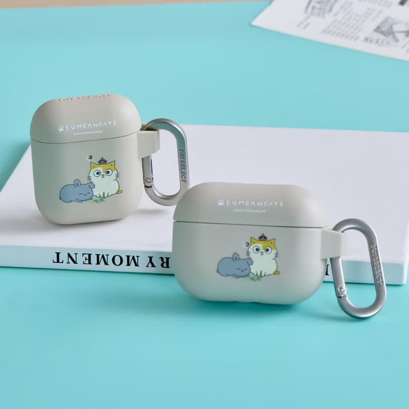 黃阿瑪陪伴灰胖強悍防摔AirPods保護套