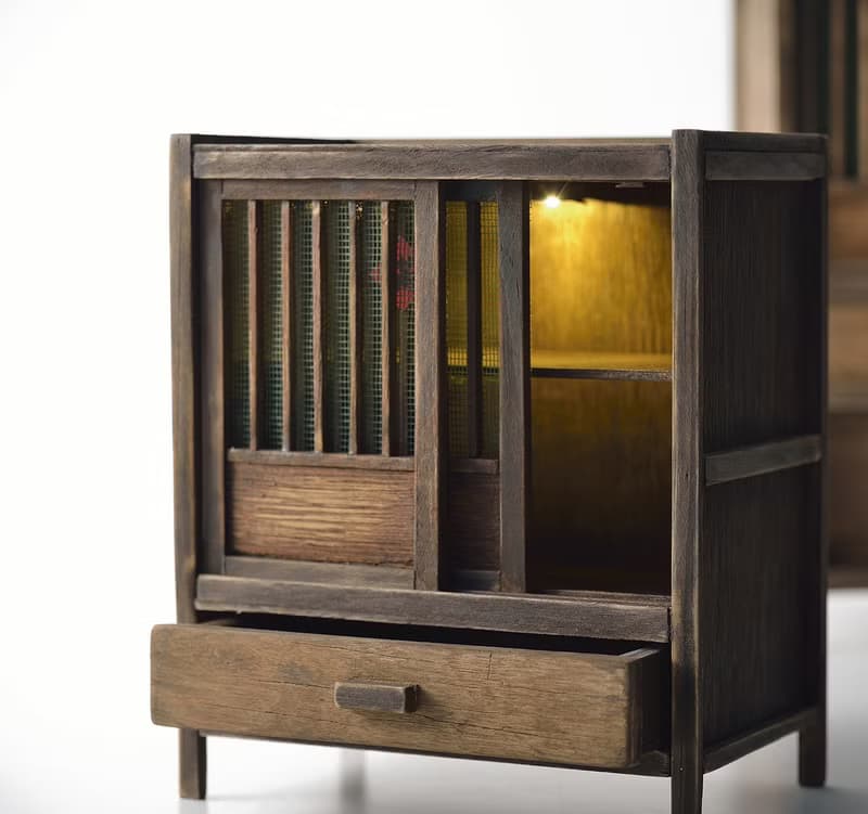 老菜櫥創作I(有小燈)訂製