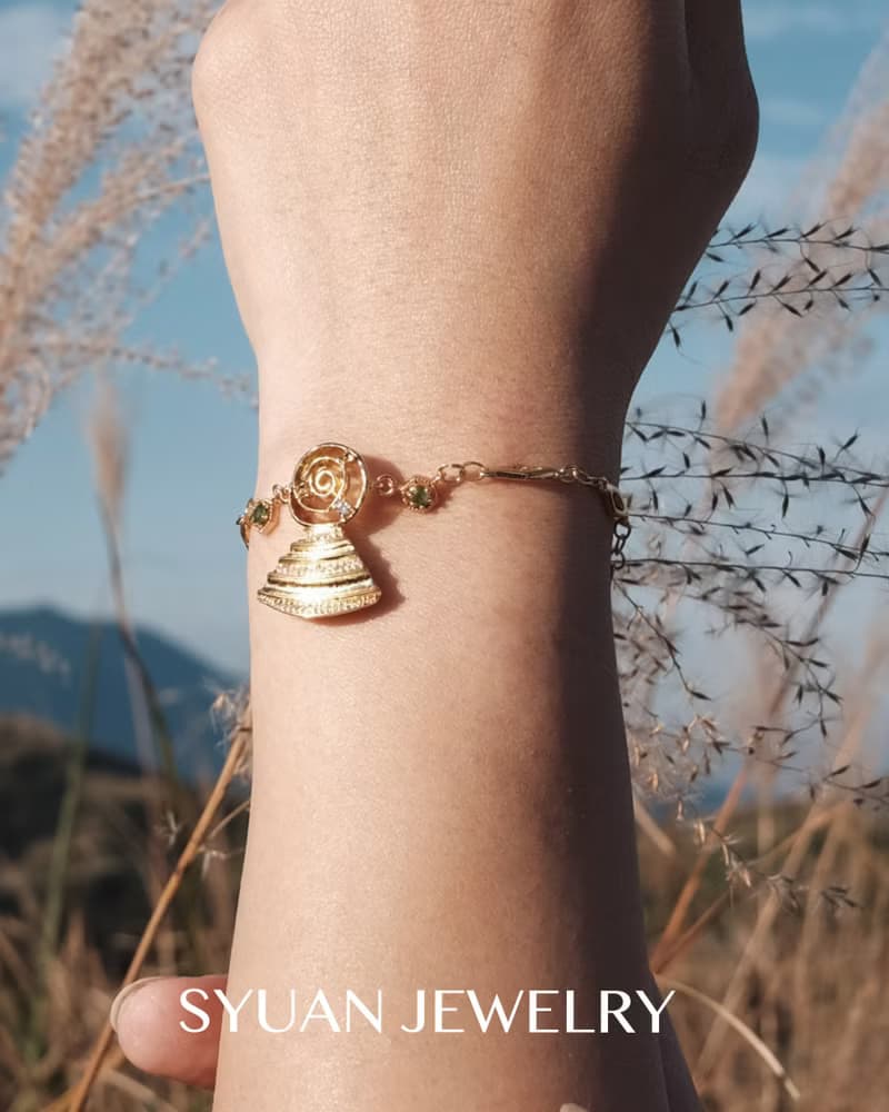 Golden Tree—金樹鋯石手鍊 生日 情人節禮物