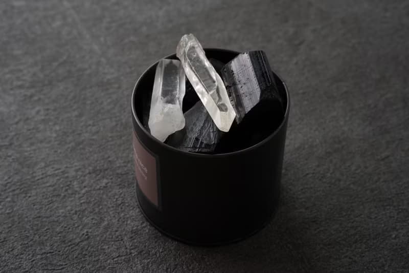黑碧璽 X 透明水晶柱 礦石香氛系列