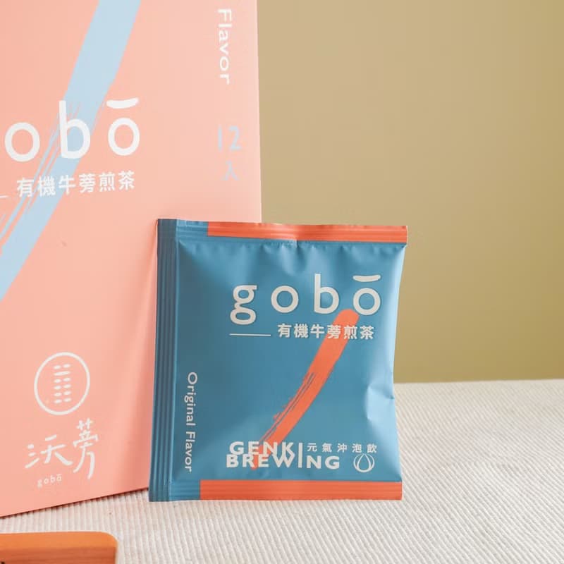【拾間X大力蔘牛蒡】有機牛蒡煎茶－12包/盒－屏東歸來
