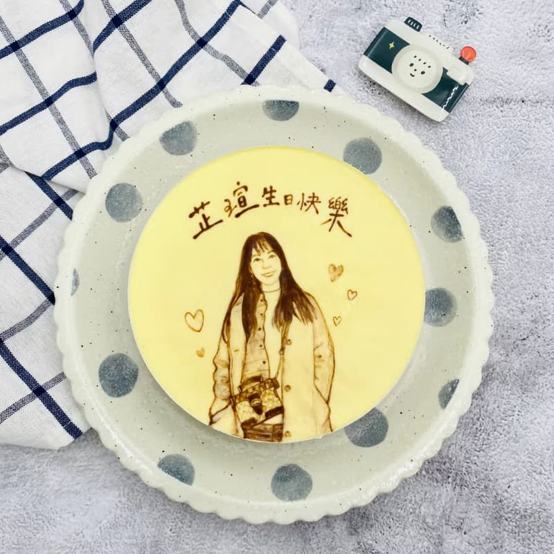 6吋單人半身 | 乳酪蛋糕 生日蛋糕 巧克力芝麻花生蛋糕 滿月