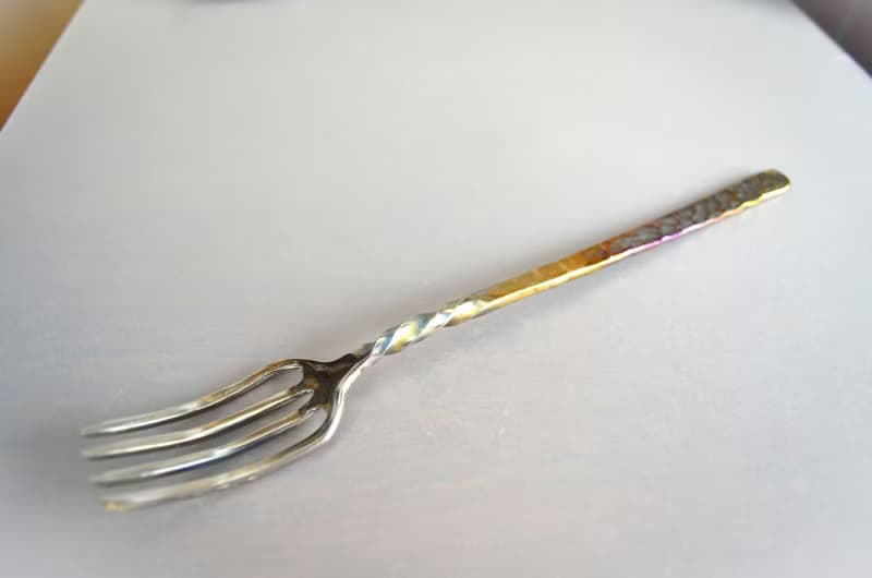 Titanium cutlery ・titanium fork ・高級チタンフォーク・１９０ミリ