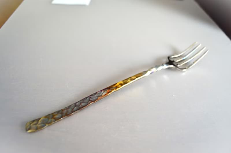 Titanium cutlery ・titanium fork ・高級チタンフォーク・１９０ミリ