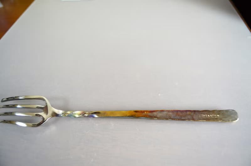 Titanium cutlery ・titanium fork ・高級チタンフォーク・１９０ミリ