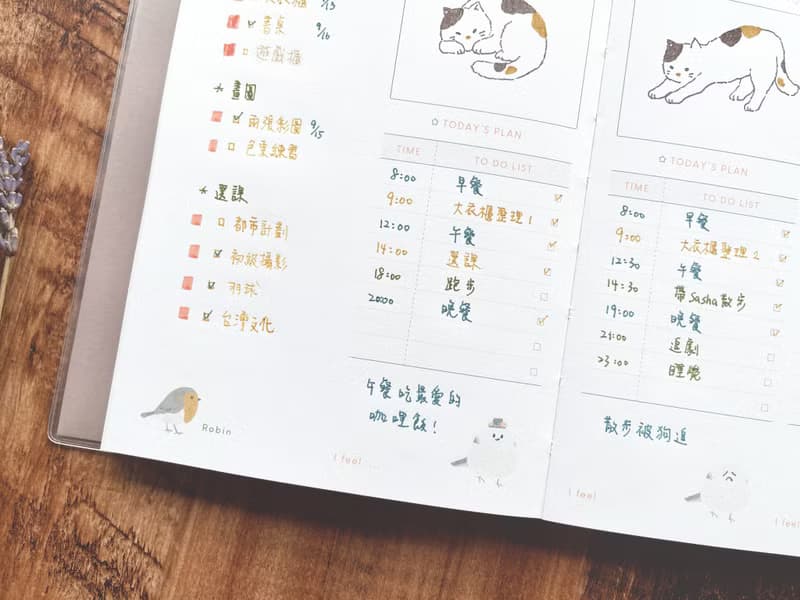迪夢奇 Happy Study Planner 快樂學習日誌v.7 烏鴉