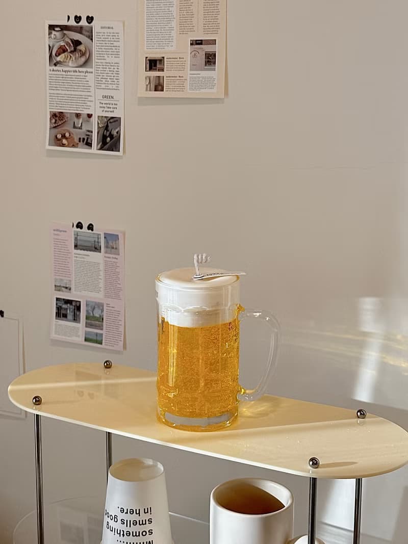 來杯比爾 : 啤酒造型香氛蠟燭